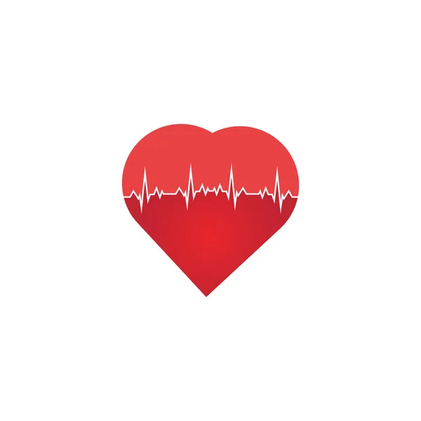 Icono Frecuencia Cardíaca Monitor Salud Icono Vector Presión Arterial Cardiograma — Archivo Imágenes Vectoriales