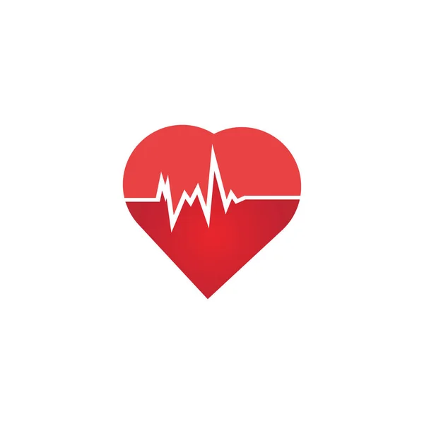 Icono Frecuencia Cardíaca Monitor Salud Icono Vector Presión Arterial Cardiograma — Archivo Imágenes Vectoriales