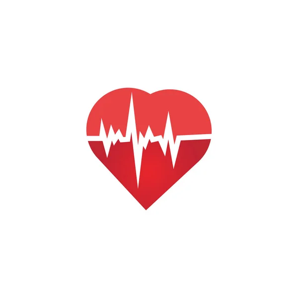 Icono Frecuencia Cardíaca Monitor Salud Icono Vector Presión Arterial Cardiograma — Vector de stock