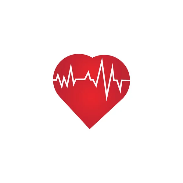 Pulzusszám Ikon Egészségügyi Monitor Vérnyomásvektor Ikon Szív Éljenző Kardiogram Egészségi — Stock Vector