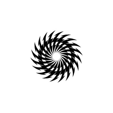 vortex vektör illüstrasyon simgesi Logo Şablonu tasarımı