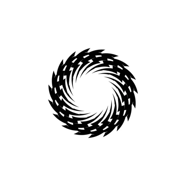 Vortex Vektor Illustration Symbol Logo Vorlage Design — Stockvektor