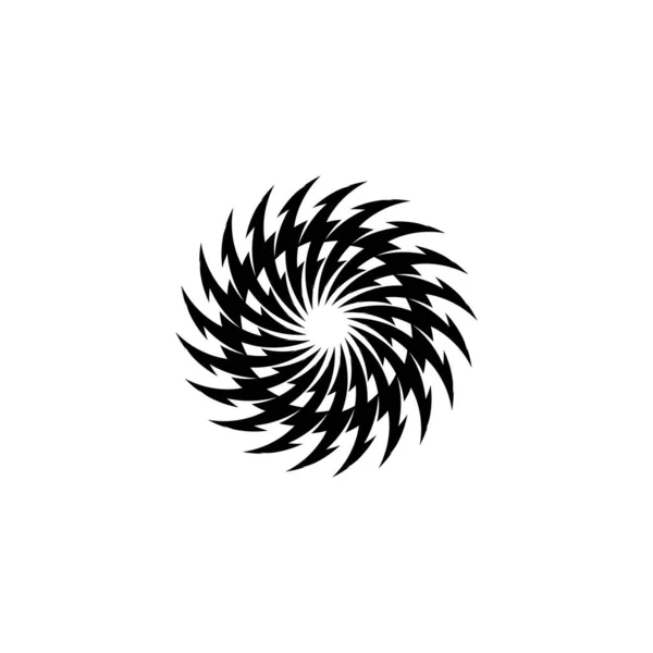 Vortex Vektor Illustration Symbol Logo Vorlage Design — Stockvektor