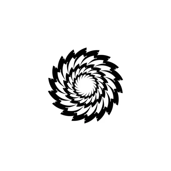 Vortex Vektor Illustration Symbol Logo Vorlage Design — Stockvektor