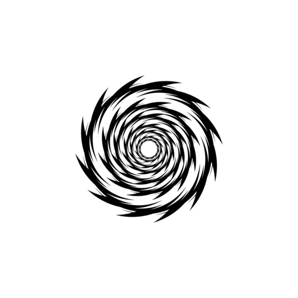 Vortex Vektor Illustration Symbol Logo Vorlage Design — Stockvektor