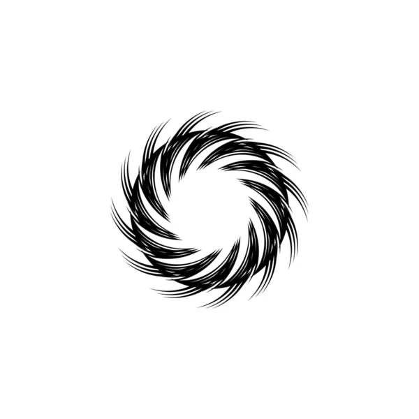 Vortex Vektor Illustration Symbol Logo Vorlage Design — Stockvektor