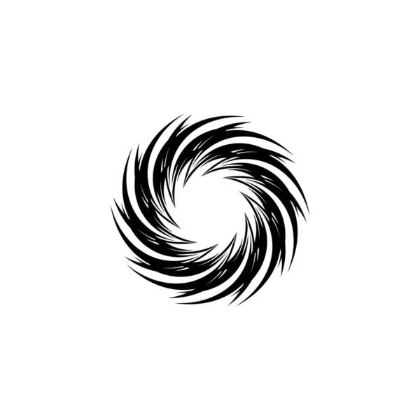 Vortex Vektor Illustration Symbol Logo Vorlage Design — Stockvektor