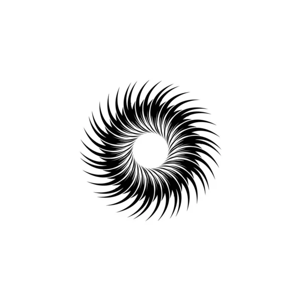 Icône Illustration Vectorielle Vortex Conception Modèle Logo — Image vectorielle