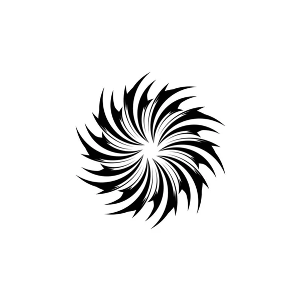 Vortex Vektor Illustration Symbol Logo Vorlage Design — Stockvektor