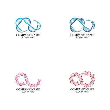 Sonsuzluk DNA Logo Vektörü