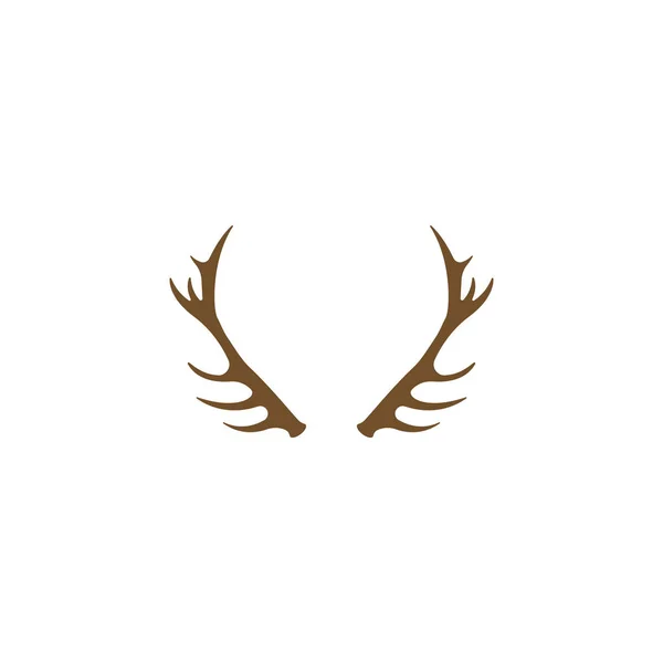 Modèle Logo Chevreuils Illustration Design — Image vectorielle