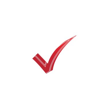V harfi kontrol simgesi logo tasarım şablonu öge-vektörü