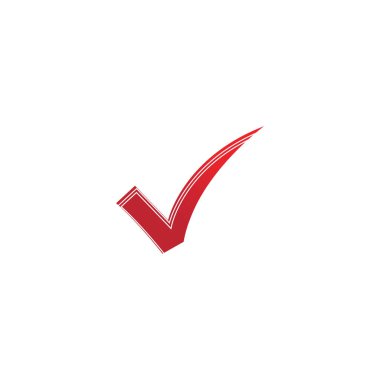 V harfi kontrol simgesi logo tasarım şablonu öge-vektörü