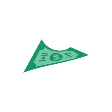 ABD Doları kağıt bankasında ticari finans para kavramı illüstrasyonu simgesi