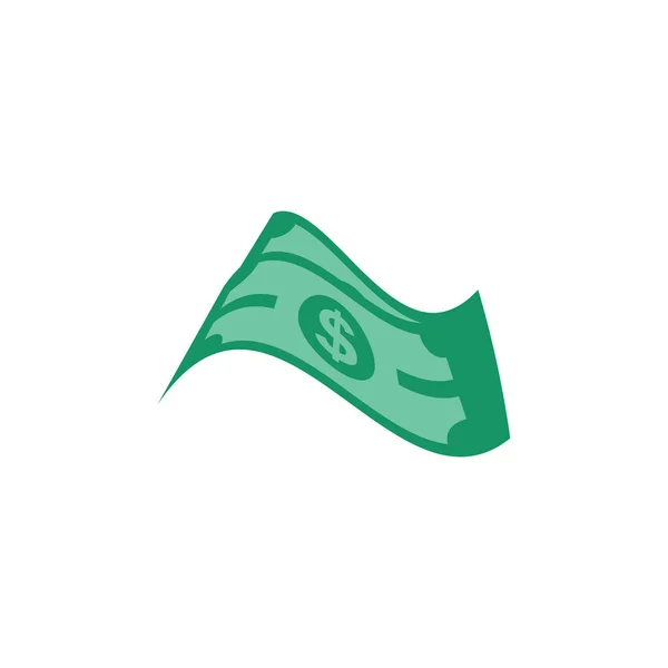 Dollar Stock Paper Notes Icon Sign Business Financial Money Concept — 스톡 벡터