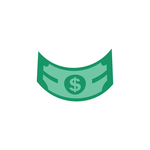 Dollar Stock Paper Notes Icon Sign Business Financial Money Concept — 스톡 벡터