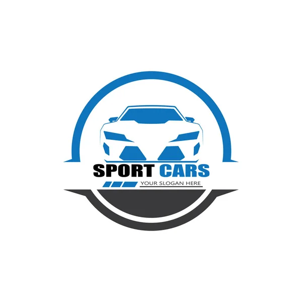 Design Vektor Für Sportwagen Logo Vorlage Vector — Stockvektor