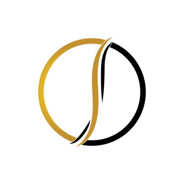 saç dalgası logo vektör şablonu - Vektör