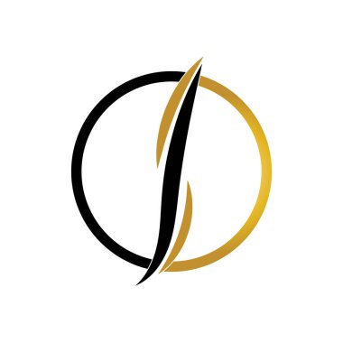 saç dalgası logo vektör şablonu - Vektör