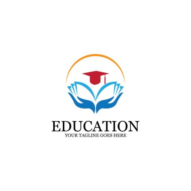 Eğitim Logosu Şablonu vektör illüstrasyon tasarımı