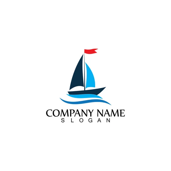 Ωκεάνια Κρουαζιέρα Γραμμική Σιλουέτα Πλοίο Απλό Γραμμικό Λογότυπο Διάνυσμα — Διανυσματικό Αρχείο