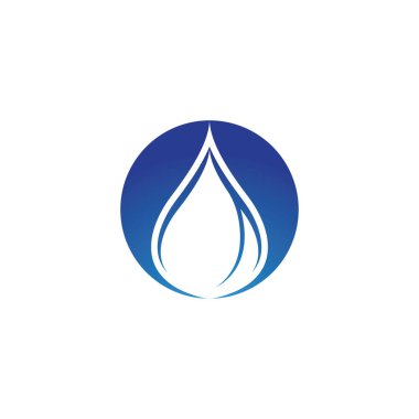 su damlası Logo Şablonu vektör çizimi tasarımı