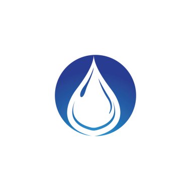 su damlası Logo Şablonu vektör çizimi tasarımı