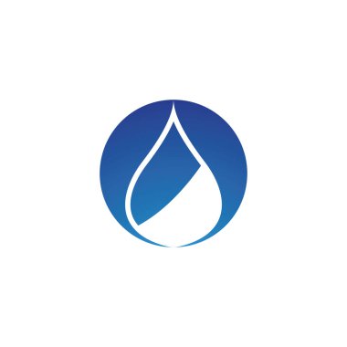 su damlası Logo Şablonu vektör çizimi tasarımı