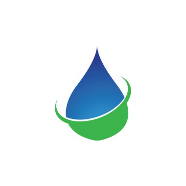 su damlası Logo Şablonu vektör çizimi tasarımı
