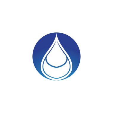 su damlası Logo Şablonu vektör çizimi tasarımı