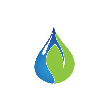 su damlası Logo Şablonu vektör çizimi tasarımı