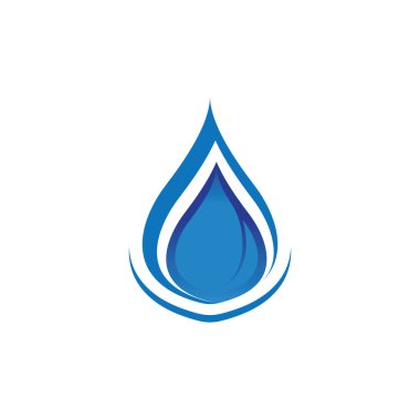su damlası Logo Şablonu vektör çizimi tasarımı