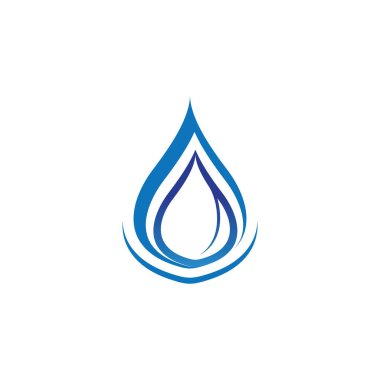 su damlası Logo Şablonu vektör çizimi tasarımı