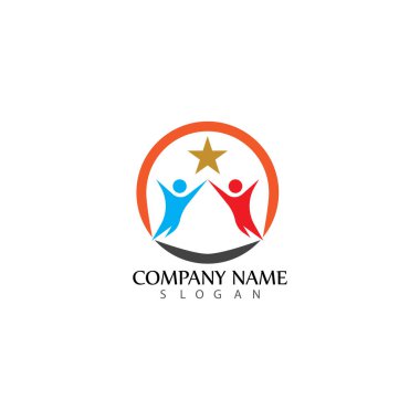 People Icon çalışma grubu Vektör illüstrasyon tasarımı