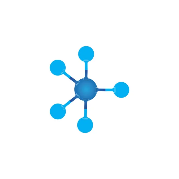 分子符号标识模板向量设计 — 图库矢量图片