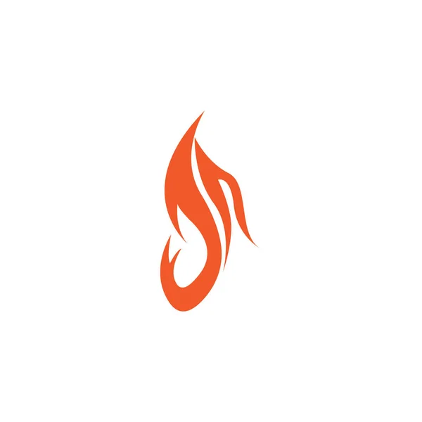 Шаблон Векторной Иллюстрации Огня — стоковый вектор