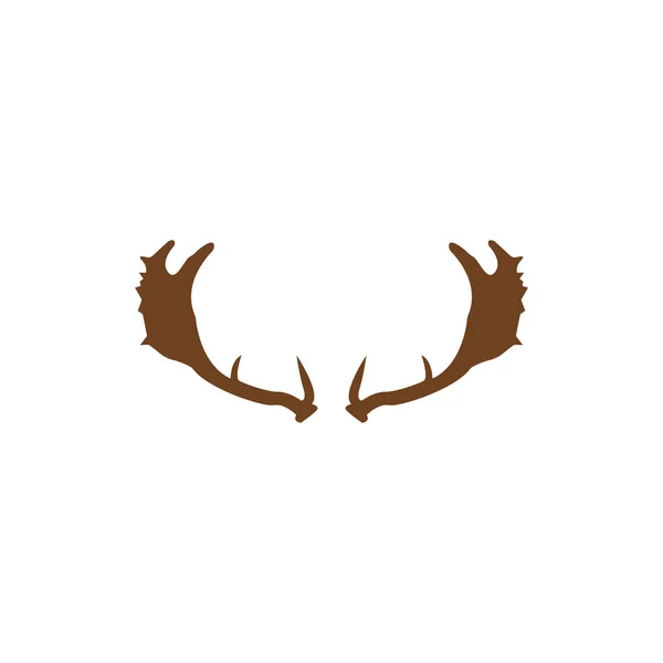 Deer Logotyp Mall Vektor Ikon Illustration Design — Stock vektor