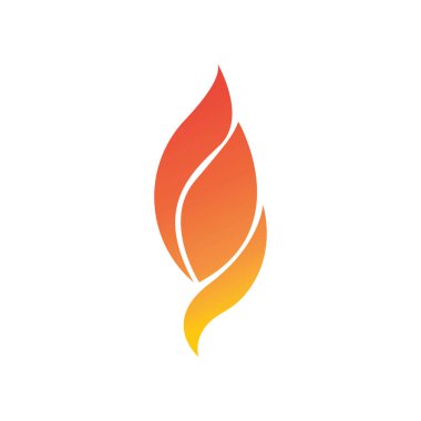 Ateş vektörü çizim şablonunu ateşle