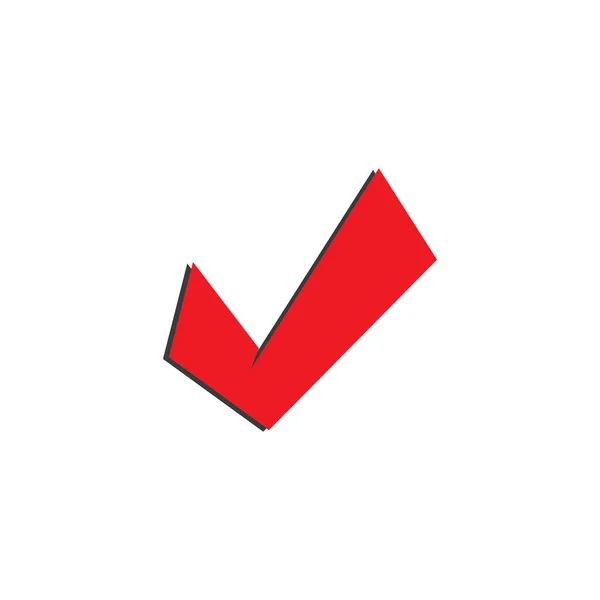 Periksa Simbol Tanda Dan Logo - Stok Vektor