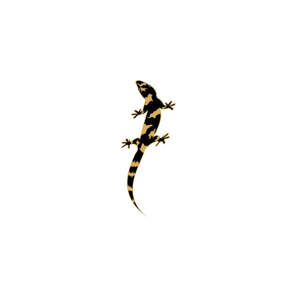 Logotipo Ícone Vetor Lagarto Símbolo — Vetor de Stock