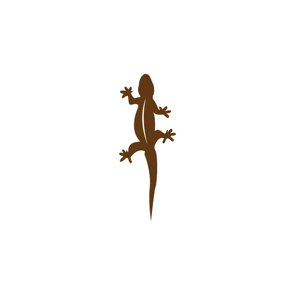 Ящірка Вектор Значок Логотип Символ — стоковий вектор