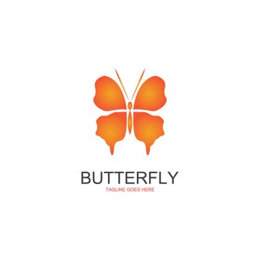 Güzellik Kelebeği Vektör simgesi tasarımı