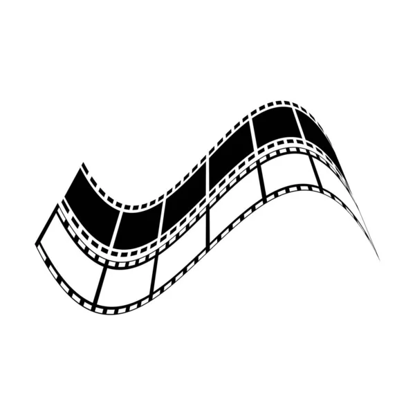 抽象电影图标矢量图解设计模板 — 图库矢量图片