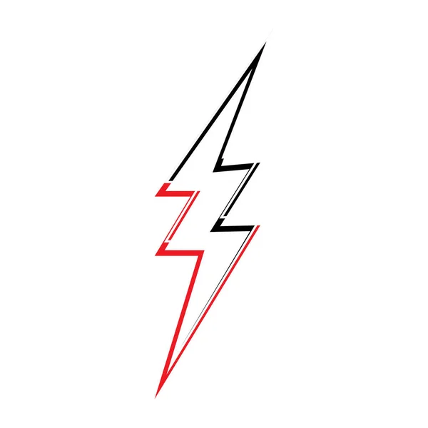Шаблон Логотипа Электрической Молнии — стоковый вектор