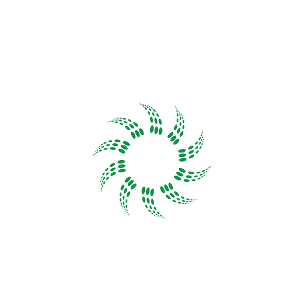 Напівтоновий Логотип Векторний Шаблон Дизайну Піктограм — стоковий вектор