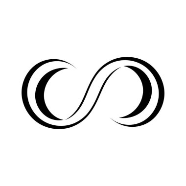 sonsuz logo ve sembol şablon vektörü