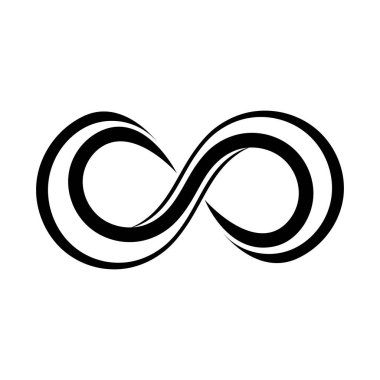 sonsuz logo ve sembol şablon vektörü