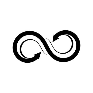 sonsuz logo ve sembol şablon vektörü