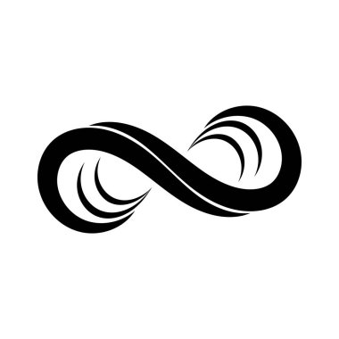 sonsuz logo ve sembol şablon vektörü