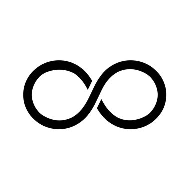 sonsuz logo ve sembol şablon vektörü